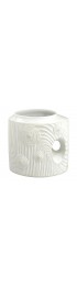 Home Decor | White Bisque Op Art Vase by Bavaria Schumann Arzberg Germany - NN84677