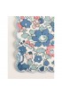 Home Tableware & Barware | Liberty of London Scalloped Cocktail Napkins Betsy Blue with Baby Blue Trim - Set of 4 - BC00408