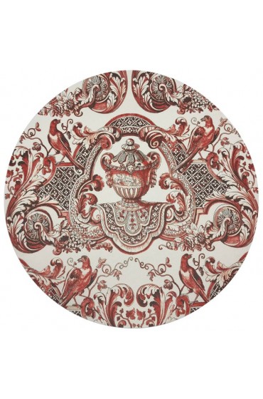 Home Tableware & Barware | Nicolette Mayer Royal Delft William and Mary Red 16 Round Pebble Placemats, Set of 4 - ZX65637