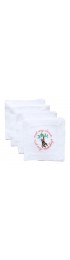 Home Tableware & Barware | Not My Circus, Not My Monkeys Embroidered Cocktail Napkins, Set of 4 - KM21014
