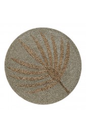 Home Tableware & Barware | Palm Frond Placemat, Neutral - QQ77978