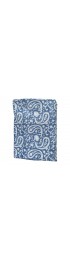 Home Tableware & Barware | Scalloped Edge Blockprint Tablecloth in Cornflower Blue - BH56574