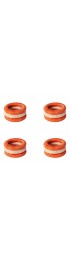 Home Tableware & Barware | Stripe Sisal Napkin Rings Papaya & Blush - YN98668