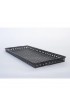 Home Tableware & Barware | 1950s Mathieu Mategot Style Perforated Black Metal Serving Tray - WO61935