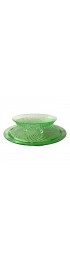 Home Tableware & Barware | Antique Green Depression Glass Desert Tray and Bowl - JX17364