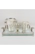 Home Tableware & Barware | Christian Dior Barware Silver Plate and Glass Tray - UT55113