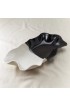 Home Tableware & Barware | Contemporary Handmade Ceramic Willow Tray - Noir/Blanc - BE78731