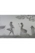 Home Tableware & Barware | Mirrored Tray With Murano Glass Gallery Attributed to Barovier - XO59053