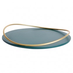 Home Tableware & Barware | Petrol Green Touché a Tray by Mason Editions - IV91637
