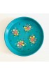 Home Tableware & Barware | Vintage 1960’s Hand Painted Floral Enamel Tin Metal Serving Tray - YA86267