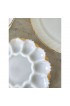 Home Tableware & Barware | Vintage Anchor Hocking Milk Glass Serving Tray, Bowl and Egg Dish - JE78316