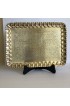Home Tableware & Barware | Vintage Moorish Handmade Rectangle Brass Tray - PH95737