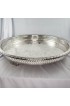 Home Tableware & Barware | Vintage Wm Rogers Oneida Arcadia Silverplate Footed Round Gallery Tray - PR38155