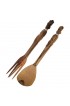 Home Tableware & Barware | African Folk Art Hand Carved Fork & Spoon - A Pair - ST74138