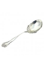 Home Tableware & Barware | Antique Sterling Silver Floral Repousse Berry Spoon by Simpson, Hall, Miller & Co - SK98364