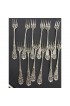 Home Tableware & Barware | Antique Victorian Sterling Silver Seafood/Cocktail/Oyster Forks- Set of 12 - JP37045