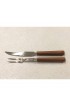 Home Tableware & Barware | Vintage Carving Knife and Fork in Wood Box - Set of 2 - BJ46568
