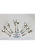 Home Tableware & Barware | Vintage Sterling Silver Salt Spoons with B Monogram- Set of 8 - RA45034