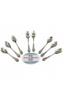 Home Tableware & Barware | Vintage Sterling Silver Salt Spoons with B Monogram- Set of 8 - RA45034