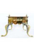 Home Tableware & Barware | 19th Century English Brass Fireplace Footman Trivet with Cabriole Legs - VM62557
