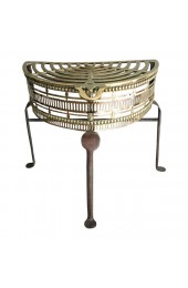Home Tableware & Barware | Antique Brass & Iron Pierced Trivet - KE96105