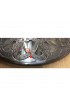 Home Tableware & Barware | Hand Carved Silver Plate & Glass Trivet - NB28501