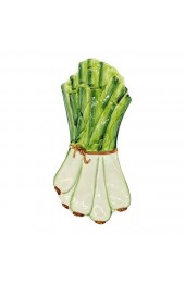 Home Tableware & Barware | Italian Majolica Ceramiche Leonardo Leek Vegetable Tray - UV82487