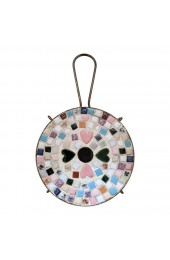 Home Tableware & Barware | Mid Century Modern Mosaic Heart Tile Trivet With Handle - GC88477