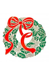 Home Tableware & Barware | Vintage Christmas Wreath Trivet - ZG35916