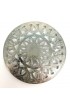 Home Tableware & Barware | Vintage Italian Silver Plate & Glass Trivet - SK30113