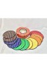 Home Tableware & Barware | Vintage Raffia Rainbow Trivets-Set of 12 - BF82505