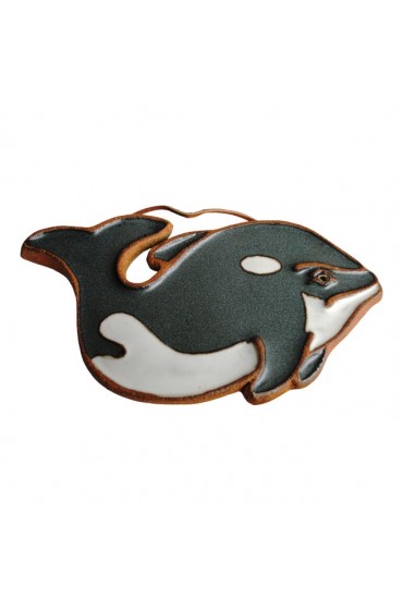Home Tableware & Barware | Vintage Victoria Littlejohn Ceramic Orca Whale Trivet - QO77113
