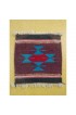 Home Tableware & Barware | Vintage Zapotec Mexican Wool Mat Wall Hanging - FV73786
