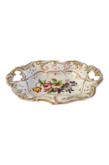 Home Tableware & Barware | 1930s Dresden Inspired Floral Porcelain Bowl - SH65523