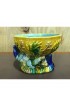 Home Tableware & Barware | Majolica George Jones Style Punch Bowls - A Pair - XY27922