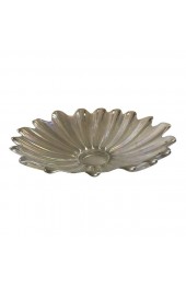 Home Tableware & Barware | Mid-Century Clear Irridescent Bowl Large With Ruffled Edges - NB74248