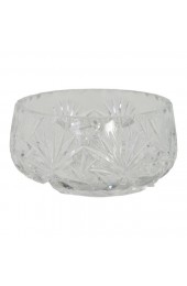 Home Tableware & Barware | Vintage 1980s Regency Heavyweight Hand-Cut Lead Crystal Serving Bowl - EE18517