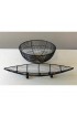 Home Tableware & Barware | Vintage Black Wire Fruit & Bread Bowls – Set of 2 - ZL39291