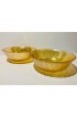 Home Tableware & Barware | Vintage Gold Iridescent Serving Bowls Indiana Glass Basket Weave Pattern - a Pair - TL68632