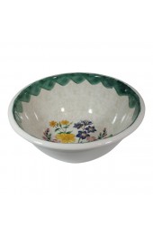 Home Tableware & Barware | Vintage Hand-Painted Oversized Italian Serving Bowl - LK29804