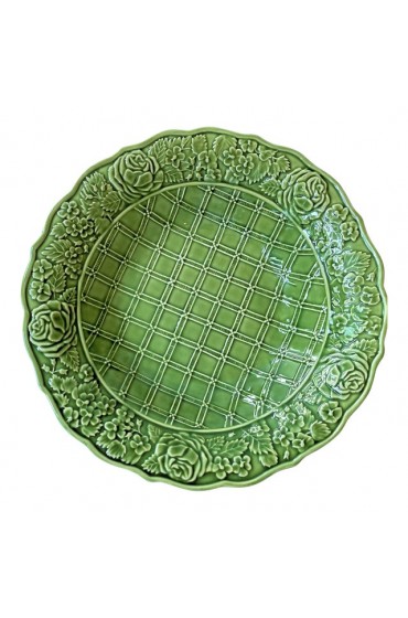 Home Tableware & Barware | Vintage Large Green Tiffany & Company Majolica Bowl - EX99279