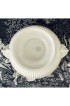 Home Tableware & Barware | Vintage Late 1940s Pedestal Centerpiece Bowl With Rams Handles by Wedgwood Etruria and Barlaston Embossed Queen’s Ware - EW40968