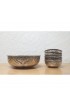 Home Tableware & Barware | Vintage Persian Silver Serving Bowl Set with Embossed Floral Design - 7 Pieces - QH66167