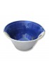 Home Tableware & Barware | Vintage Studio Art Pottery Blue Taupe Bowl - Floral Glaze Signed Capen - VI43501