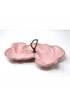 Home Tableware & Barware | 1950's Pink and Gold Ceramic Leaf Dish With Handle - XW28610