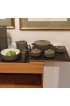 Home Tableware & Barware | 1960s Mid-Century Modern Denby Chevron Pattern Stoneware Set - 50 Pieces - WV14547