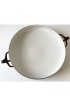 Home Tableware & Barware | 1970s Dansk Kobenstyle Large Brown & White Enamel Paella Serving Pan Ihq France - ND97538