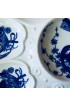 Home Tableware & Barware | 19th Century Victorian Porcelain Flow Blue Oyster Plate - VU57121