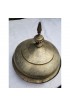 Home Tableware & Barware | Antique Etched Brass Indian Server Dish - YK00457