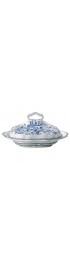Home Tableware & Barware | Antique Opaque China Blue & White Tureen - AK07736